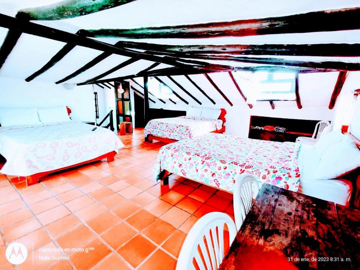 Hostal Balcon De Anita Rancho Tranquera Villa de Leyva Eksteriør bilde