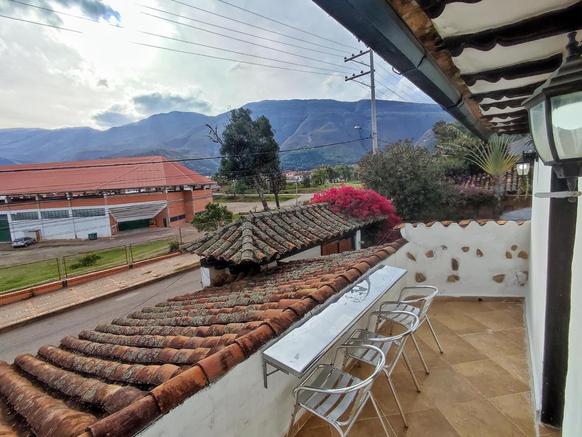 Hostal Balcon De Anita Rancho Tranquera Villa de Leyva Eksteriør bilde