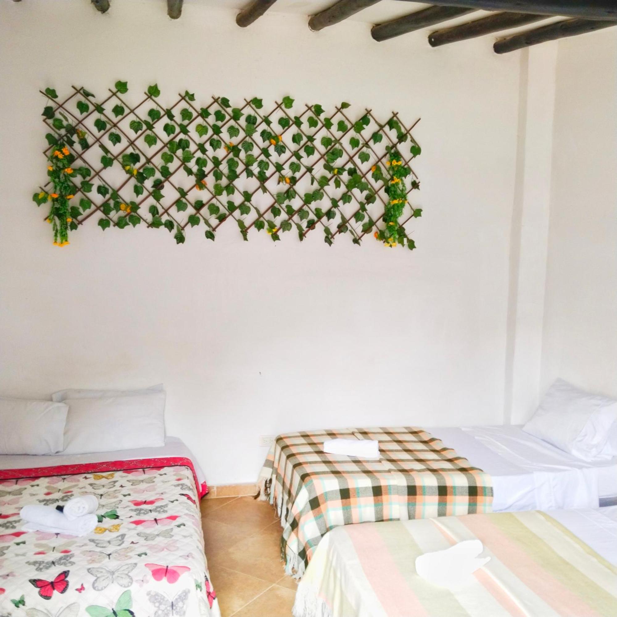 Hostal Balcon De Anita Rancho Tranquera Villa de Leyva Eksteriør bilde